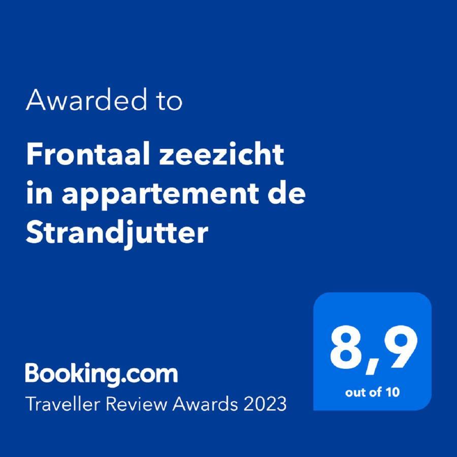 Frontaal Zeezicht In Appartement De Strandjutter Ostende Exterior foto
